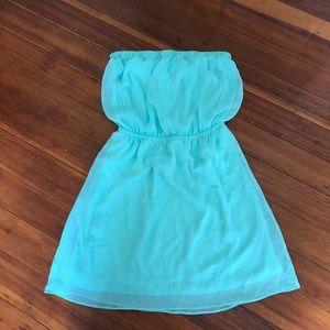 Express Strapless Dress